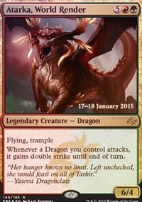 Atarka, World Render - Fate Reforged Prerelease Promo