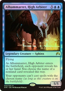 Alhammarret, High Arbiter - Origins Prerelease Promo