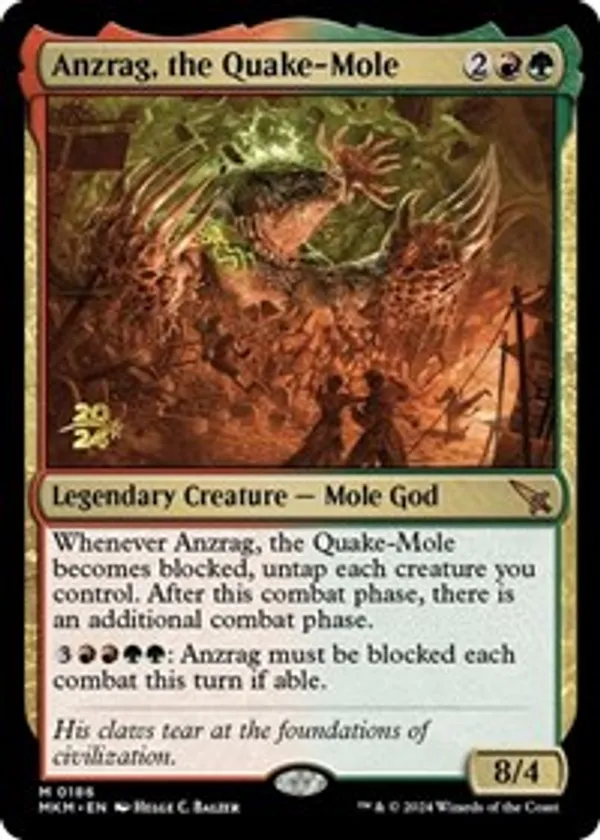 Anzrag, the Quake-Mole