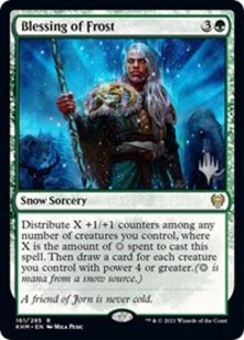 Blessing of Frost (Foil)
