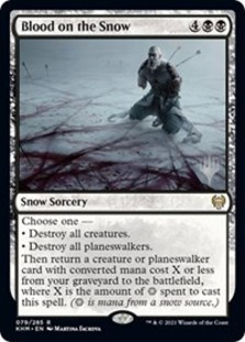 Blood on the Snow (Foil)