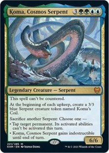 Koma, Cosmos Serpent (Foil)