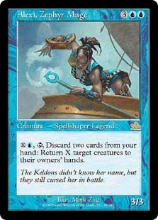 Alexi, Zephyr Mage (Foil)