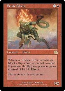 Fickle Efreet (Foil)