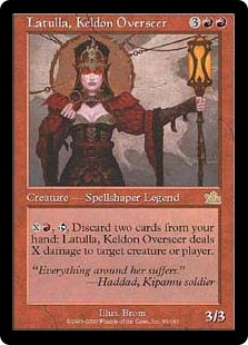 Latulla, Keldon Overseer (Foil)