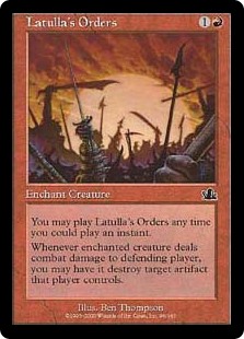 Latulla's Orders (Foil)