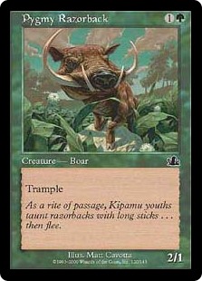 Pygmy Razorback (Foil)