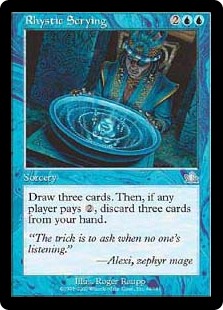 Rhystic Scrying (Foil)
