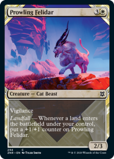 Prowling Felidar (Showcase) (Foil)