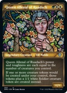 Queen Allenal of Ruadach (Textured Foil) (Foil)