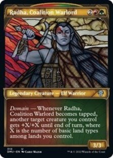 Radha, Coalition Warlord (Showcase) (Foil)