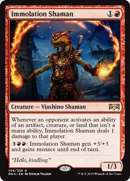 Immolation Shaman Immolation Shaman