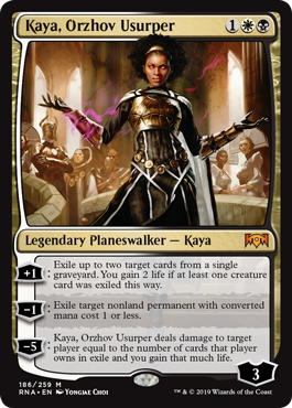 Kaya, Orzhov Usurper Kaya, Orzhov Usurper