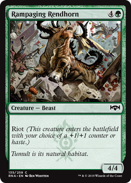 Rampaging Rendhorn Rampaging Rendhorn
