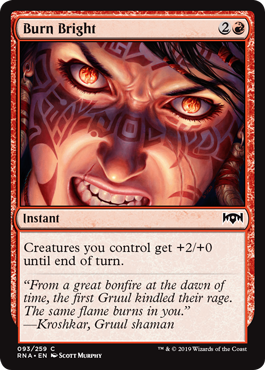 Burn Bright (Foil)