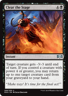 Clear the Stage (Foil)
