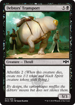 Debtors' Transport (Foil)