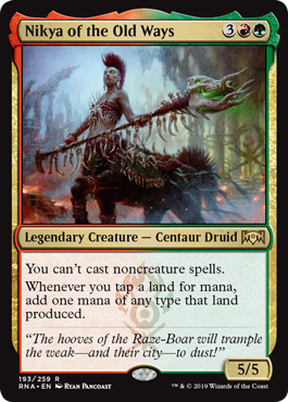 Nikya of the Old Ways (Foil)