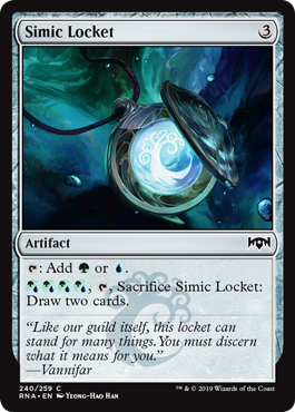Simic Locket (Foil)