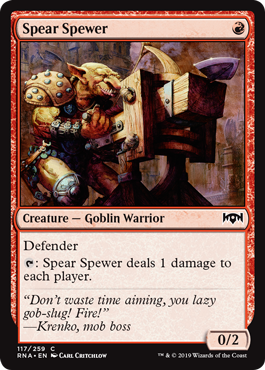 Spear Spewer (Foil)