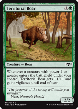 Territorial Boar (Foil)