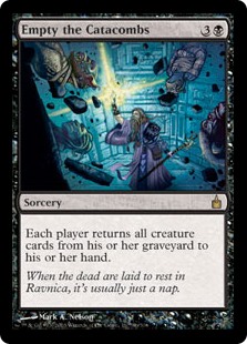 Empty the Catacombs (Foil)