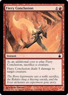 Fiery Conclusion (Foil)
