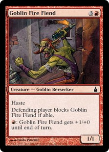 Goblin Fire Fiend (Foil)