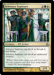 Selesnya Sagittars (Foil) Selesnya Sagittars (Foil)