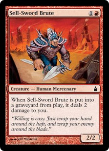 Sell-Sword Brute (Foil) Sell-Sword Brute (Foil)