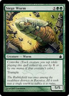 Siege Wurm (Foil) Siege Wurm (Foil)