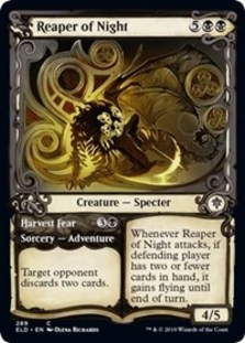 Reaper of Night // Harvest Fear (Showcase Foil)
