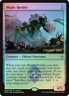 Blight Herder - Battle for Zendikar Launch Party Promo