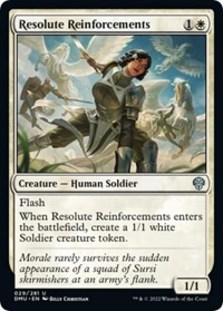 Resolute Reinforcements (Foil)