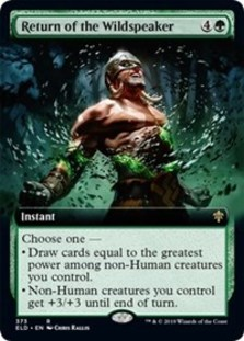Return of the Wildspeaker (Extended Art Foil)
