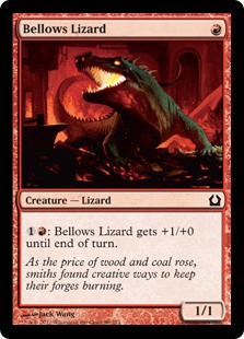 Bellows Lizard (Foil)