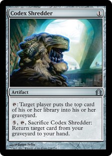 Codex Shredder (Foil)
