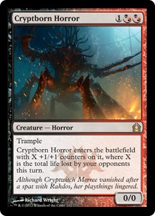 Cryptborn Horror (Foil)