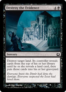 Destroy the Evidence (Foil)