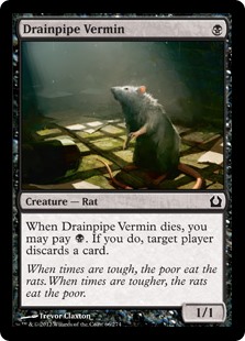 Drainpipe Vermin (Foil)