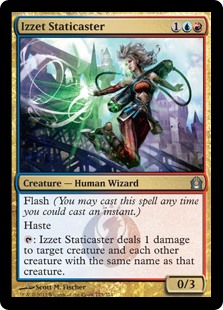 Izzet Staticaster (Foil)