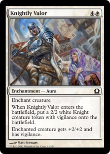 Knightly Valor (Foil)