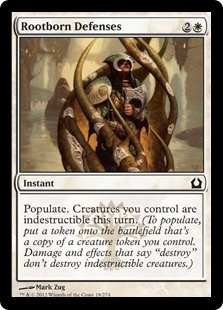 Rootborn Defenses (Foil)
