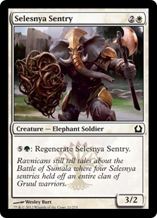 Selesnya Sentry (Foil)