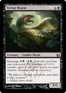 Terrus Wurm (Foil)