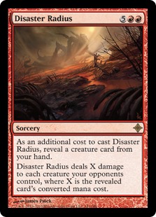 Disaster Radius Disaster Radius