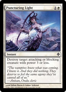 Puncturing Light (Foil)
