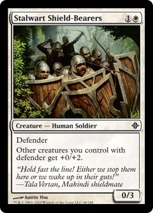 Stalwart Shield-Bearers (Foil)