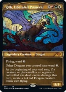 Rith, Liberated Primeval (Textured Foil) (Foil)