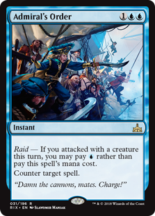 Admiral's Order (Foil)